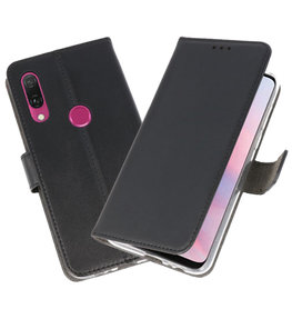Wallet Cases Hoesje voor Huawei Y9 2019 Zwart Wallet Cases Hoesje voor Huawei Y9 2019 Zwart