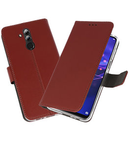 Wallet Cases Hoesje voor Huawei Mate 20 Lite Bruin Wallet Cases Hoesje voor Huawei Mate 20 Lite Bruin