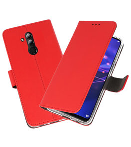 Wallet Cases Hoesje voor Huawei Mate 20 Lite Rood Wallet Cases Hoesje voor Huawei Mate 20 Lite Rood