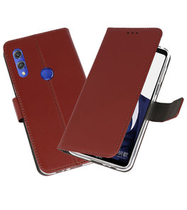 Wallet Cases Hoesje voor Huawei Note 10 Bruin
