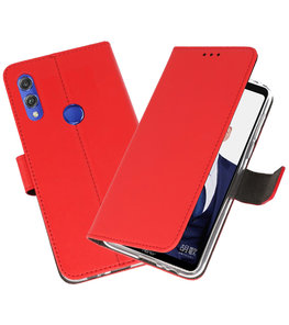 Wallet Cases Hoesje voor Huawei Note 10 Rood