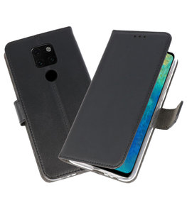 Wallet Cases Hoesje voor Huawei Mate 20 Zwart Wallet Cases Hoesje voor Huawei Mate 20 Zwart