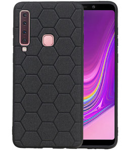 Hexagon Hard Case voor Samsung Galaxy A9 2018 Zwart Hexagon Hard Case voor Samsung Galaxy A9 2018 Zwart