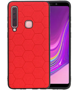 Hexagon Hard Case voor Samsung Galaxy A9 2018 Rood Hexagon Hard Case voor Samsung Galaxy A9 2018 Rood