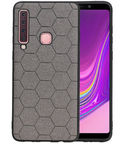 Hexagon Hard Case voor Samsung Galaxy A9 2018 Grijs Hexagon Hard Case voor Samsung Galaxy A9 2018 Grijs