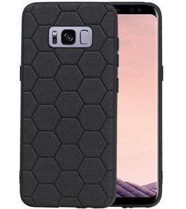 Hexagon Hard Case voor Samsung Galaxy S8 Zwart