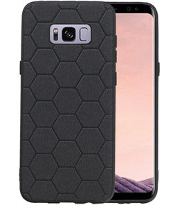 Hexagon Hard Case voor Samsung Galaxy S8 Plus Zwart