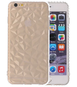 Transparant Geometric Style Siliconen Hoesjes voor iPhone 6 Plus