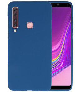 Navy Color TPU Hoesje voor Samsung Galaxy A9 2018 Navy Color TPU Hoesje voor Samsung Galaxy A9 2018