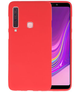 Rood Color TPU Hoesje voor Samsung Galaxy A9 2018 Rood Color TPU Hoesje voor Samsung Galaxy A9 2018