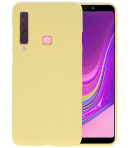 Geel Color TPU Hoesje voor Samsung Galaxy A9 2018 Geel Color TPU Hoesje voor Samsung Galaxy A9 2018