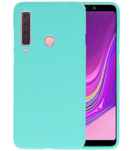 Turquoise Color TPU Hoesje voor Samsung Galaxy A9 2018 Turquoise Color TPU Hoesje voor Samsung Galaxy A9 2018