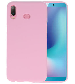 Roze Color TPU Hoesje voor Samsung Galaxy A6s
