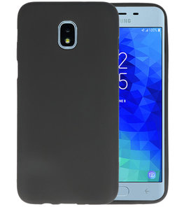 Zwart Color TPU Hoesje voor Samsung Galaxy J3 2018 Zwart Color TPU Hoesje voor Samsung Galaxy J3 2018