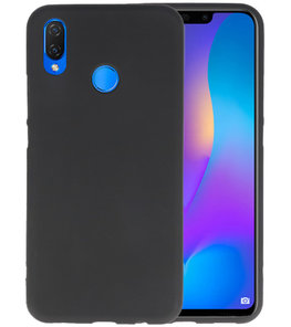Zwart Color TPU Hoesje voor Huawei P Smart Plus