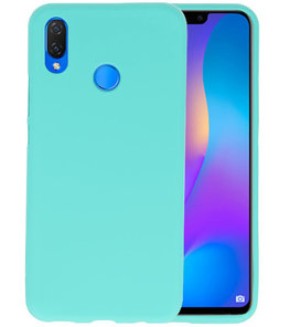Turquoise Color TPU Hoesje voor Huawei P Smart Plus