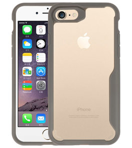 Grijs Focus Transparant Hard Cases voor iPhone 7 / 8 Grijs Focus Transparant Hard Cases voor iPhone 7 / 8