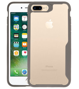 Grijs Focus Transparant Hard Cases voor iPhone 7 / 8 Plus