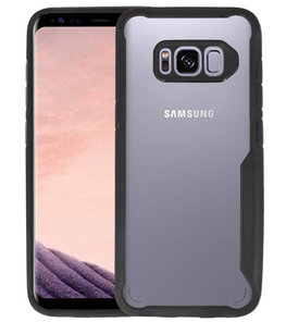 Zwart Focus Transparant Hard Cases voor Samsung Galaxy S8