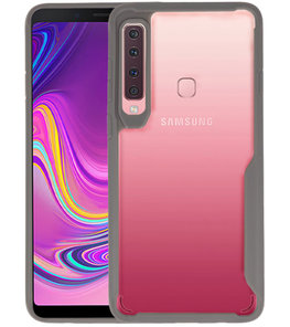 Grijs Focus Transparant Hard Cases Samsung Galaxy A9 2018 Grijs Focus Transparant Hard Cases Samsung Galaxy A9 2018
