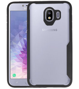 Zwart Focus Transparant Hard Cases Samsung Galaxy J4