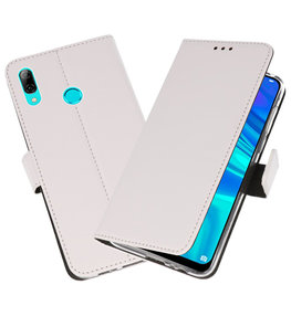Wallet Cases Hoesje voor Huawei P Smart 2019 Wit
