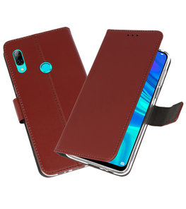 Wallet Cases Hoesje voor Huawei P Smart 2019 Bruin