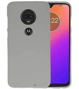 Color TPU Hoesje voor Motorola Moto G7 Grijs Color TPU Hoesje voor Motorola Moto G7 Grijs