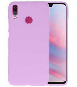 Color TPU Hoesje voor Huawei Y9 2019 Paars Color TPU Hoesje voor Huawei Y9 2019 Paars