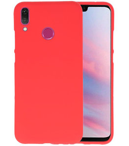 Color TPU Hoesje voor Huawei Y9 2019 Rood Color TPU Hoesje voor Huawei Y9 2019 Rood