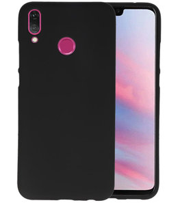 Color TPU Hoesje voor Huawei Y9 2019 Zwart Color TPU Hoesje voor Huawei Y9 2019 Zwart