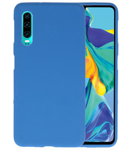 Color TPU Hoesje voor Huawei P30 Navy Color TPU Hoesje voor Huawei P30 Navy