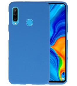 Color TPU Hoesje voor Huawei P30 Lite Navy