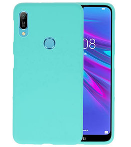 Color TPU Hoesje voor Huawei Y6 (Prime) 2019 Turquoise Color TPU Hoesje voor Huawei Y6 (Prime) 2019 Turquoise