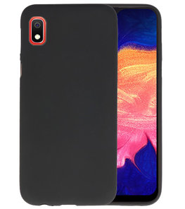Color TPU Hoesje voor Samsung Galaxy A10 Zwart