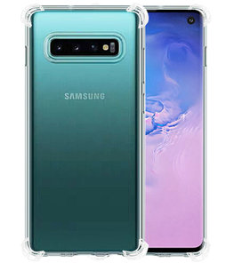 Schokbestendig transparant TPU hoesje voor Samsung Galaxy S10