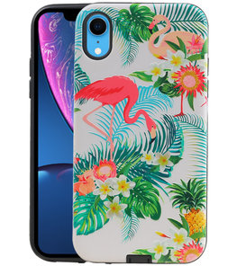 Flamingo Design Hardcase Backcover voor iPhone XR