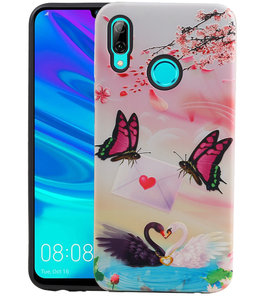 Vlinder Design Hardcase Backcover voor Huawei P Smart 2019