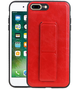 Grip Stand Hardcase Backcover voor iPhone 8 Plus / 7 Plus Rood