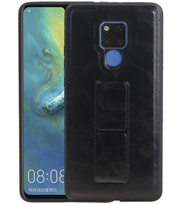 Grip Stand Hardcase Backcover voor Huawei Mate 20 X Zwart Grip Stand Hardcase Backcover voor Huawei Mate 20 X Zwart