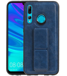 Grip Stand Hardcase Backcover voor Honor 20 Lite Blauw Grip Stand Hardcase Backcover voor Honor 20 Lite Blauw