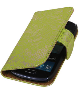 Uitgaan van Doorweekt Publicatie Bloem Lace Hoesje Samsung Galaxy S3 Mini VE Groen Kopen? | Bestel Online |  - Bestcases.nl