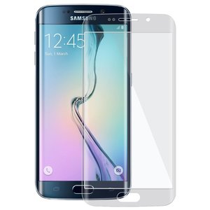 Transparent Glitter Samsung Galaxy S6 Edge Tempered Glass Screen Protector
