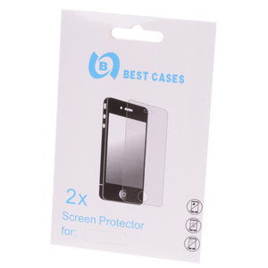 Bestcases HTC One M7 2x Screenprotector Display Beschermfolie 