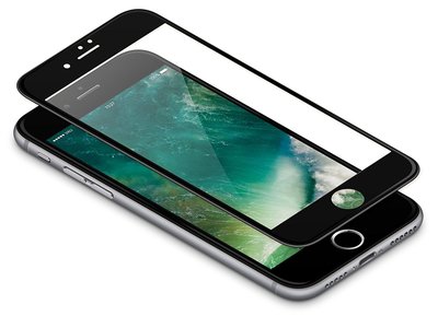 Zwart Apple iPhone 7 Plus Tempered Glass Screen Protector