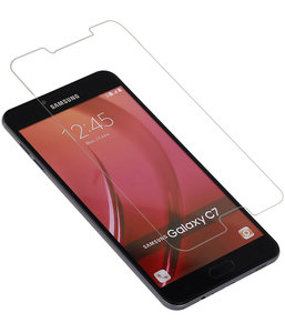 Samsung Galaxy C7 Premium Tempered Glass - Glazen Screen Protector